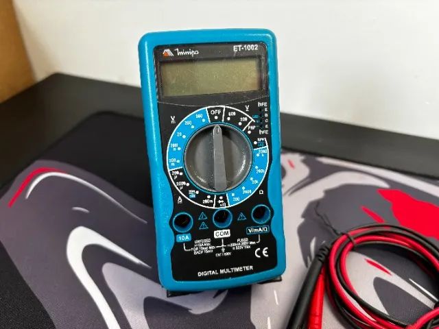 Multímetro Digital Minipa ET-1002 com Teste de Continuidade 