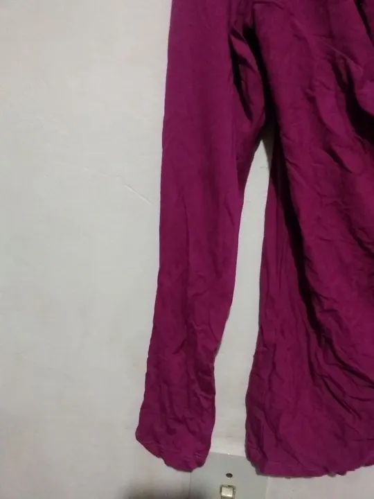 Blusa transpassada cereja  - Foto 3