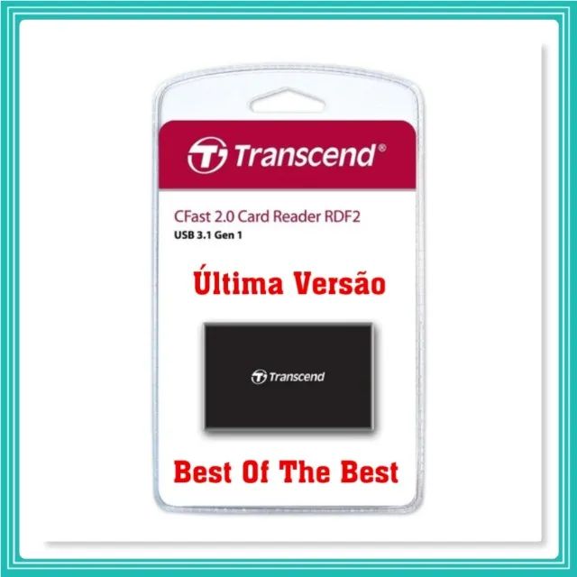 Transcend Cfast 2.0 Usb 3.1 Leitor De Cartão Preto