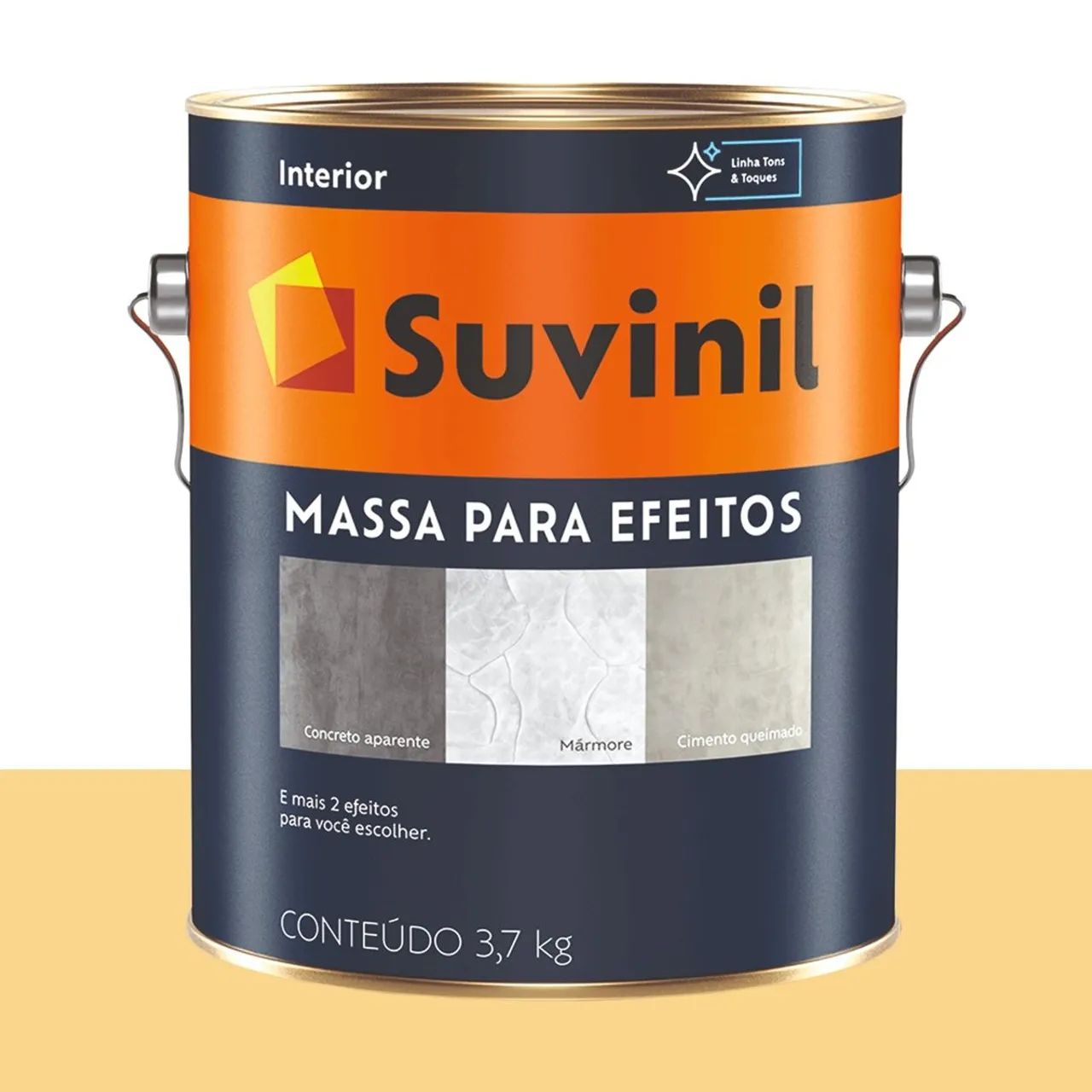 Massa para Efeito Mármore Suvinil Grão-de-bico 2,88 L