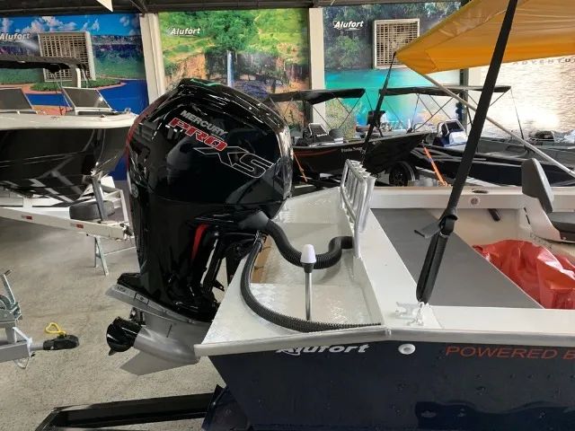 Lancha Aluminio Alufort Super 200 (20 pés) - ñ calaça/leveforte/Petybrasil - Foto 9