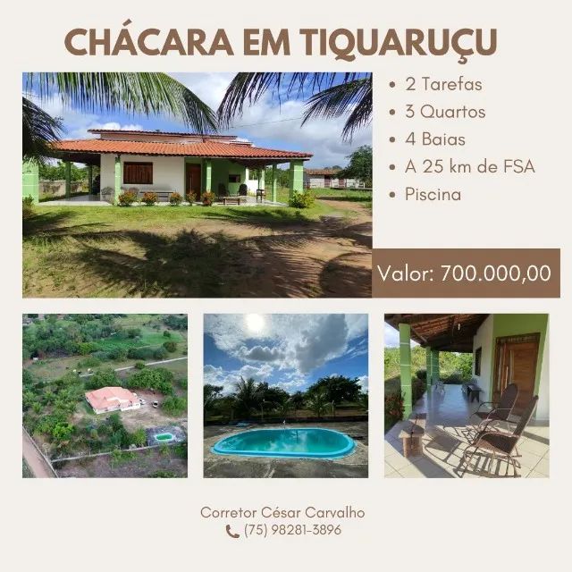 CHÁCARA - TIQUARUÇU