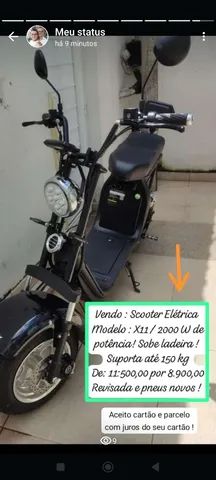 Scooter Elétrica x11 2000w