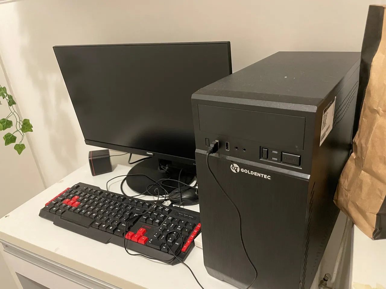 Computador Completo GoldenTec ( Troco por Televisão Smart)