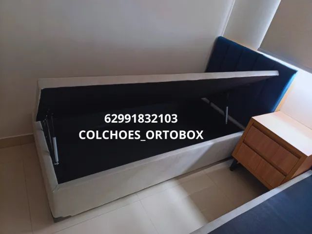 Box Baú Solteiro com um ano de garantia - Foto 4