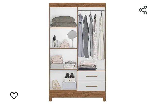 GUARDA ROUPA NOVO EM OFERTA  - Foto 3