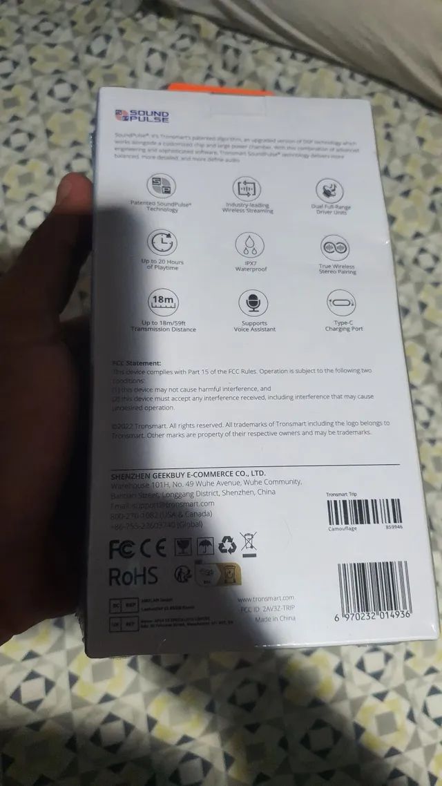 Caixa de som Transmart nova. - Foto 3