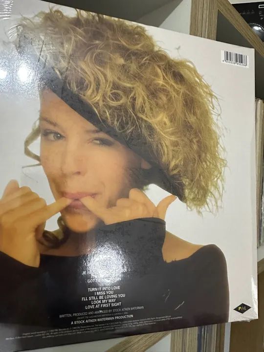 Lp Kylie Minogue 1988 35th Anniversary - pink neon vinil importado - Foto 2