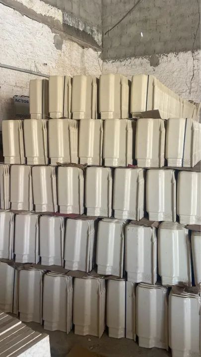 Telhas romanas marfim 