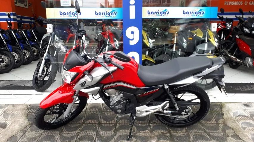 Honda Cg Titan 160 Flex  2023 Vermelha Único Dono - Foto 2