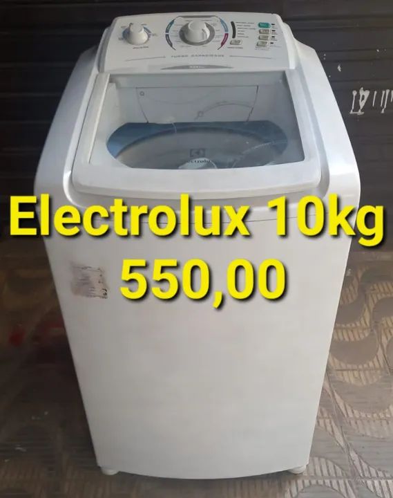Máquina de lavar Electrolux 10kg 110V entregamos