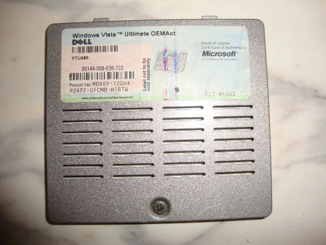 Tampa da memória para notebook Dell Latitude D 830, seminova.  - Foto 2