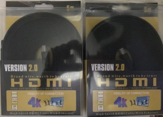 Cabo HDMI 2.0 - 4k, Ultra Hd, 3d . COM 2 , 3 , 5 E 10 metros - Foto 2
