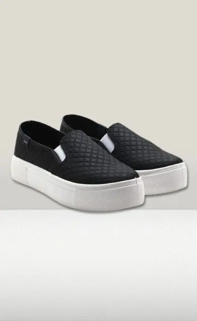 Vendo tênis Feminino Calçado Plataforma Slip on Calce Fácil de Marca Moleca - Foto 3