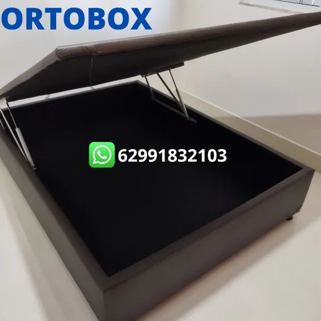 Box Baú Casal inteiro com pistões hidraulicos  - Foto 2