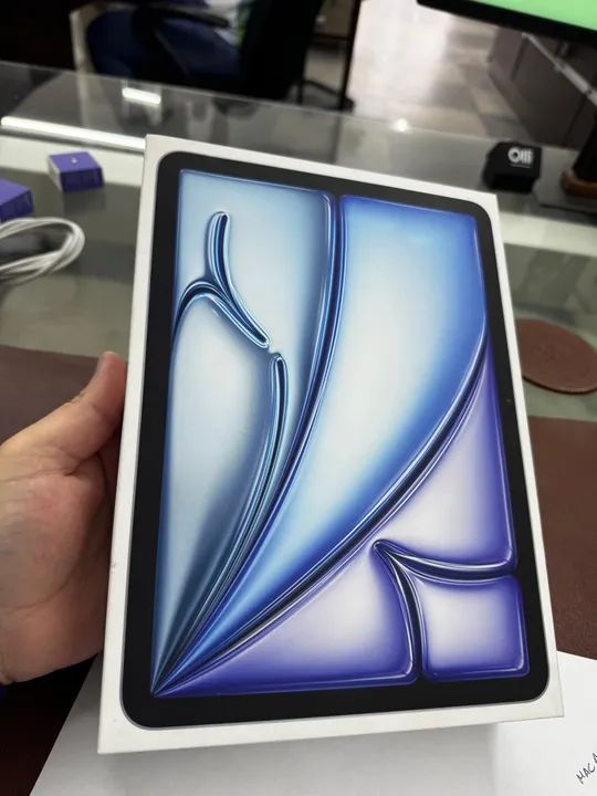 iPad Air 11 (M2, 128GB, Wi-Fi + Celular) - Novo com Garantia Apple - Foto 2