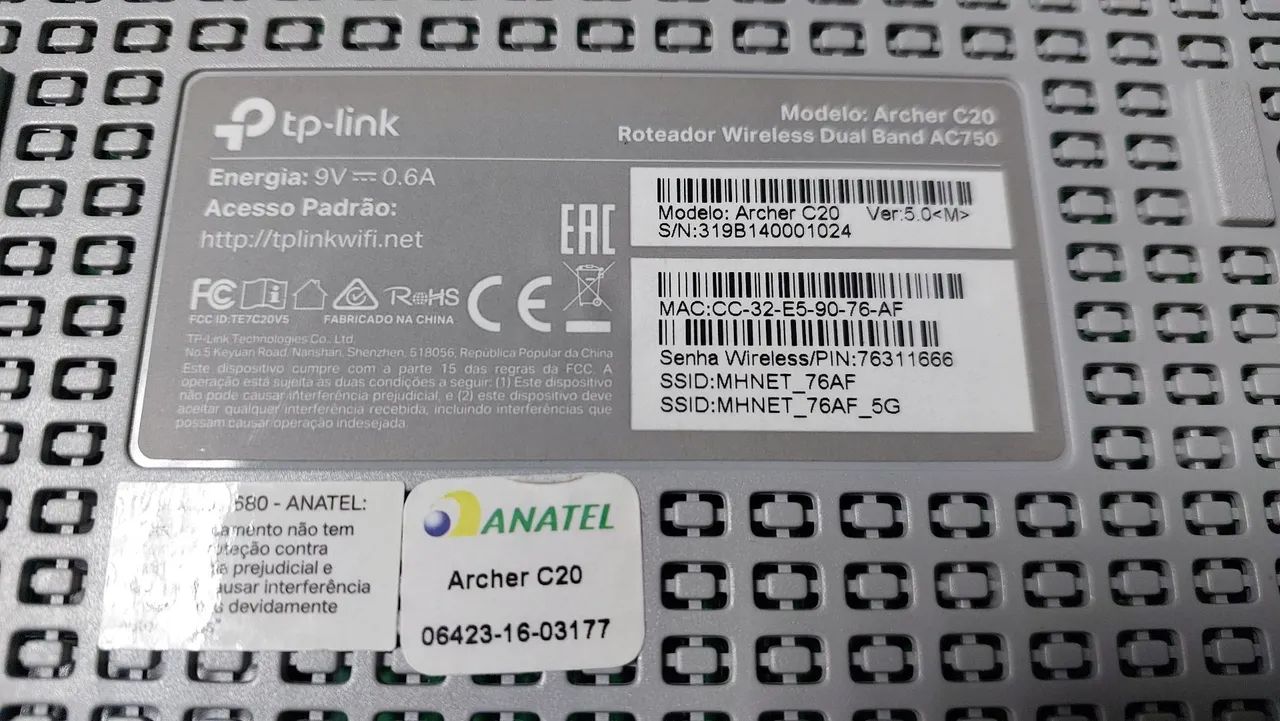 2 Roteadores - Tp link Archer C20 - AC750 - Foto 2