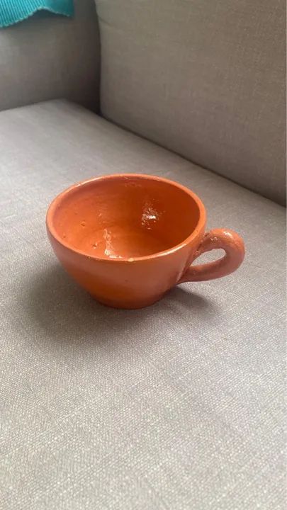 Castiçal/Porta Vela/Suporte para Vela e Xícara/Decoração de Cerâmica Artesanal