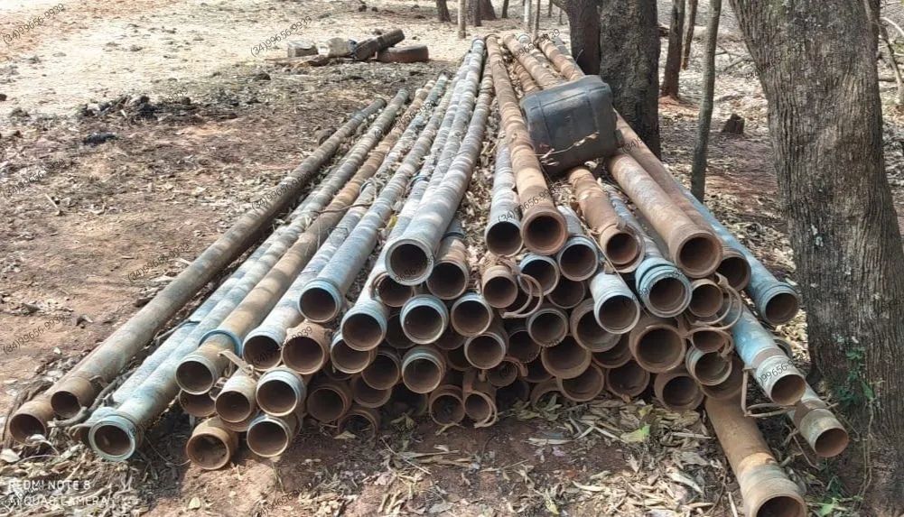 Motor de irrigação 4 cilindros mais canos. - Foto 5