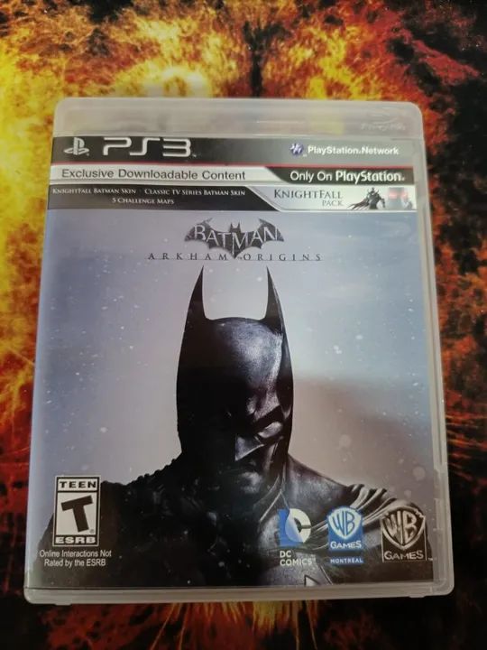 Batman Arkham Origins Ps3 Mídia Física Original Playstation 3 - Promoção