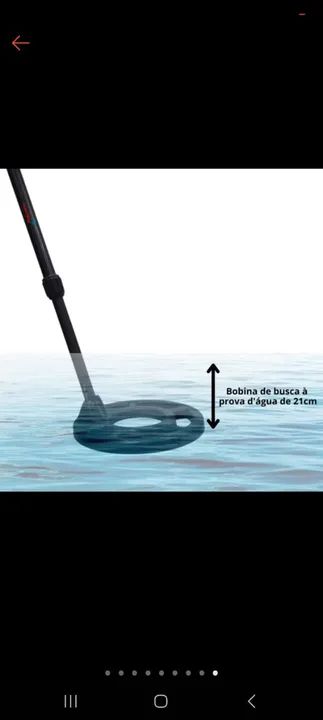 Detector de Metais- Ouro; Prata e Ferro.  - Foto 2