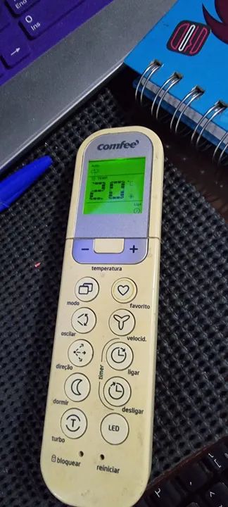 Controle Remoto Ar Condicionado Split 06320056PO Midea Comfee - Foto 2