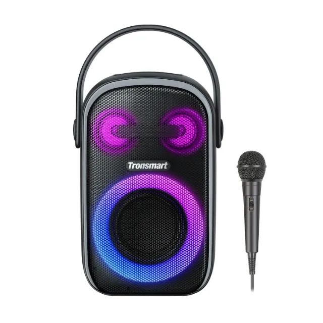 Caixa de som Bluetooth 60w com Microfone  - Tronsmart Halo 100 - Lacrado