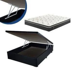 Cama box bau e colchão D33 direto de fabrica 