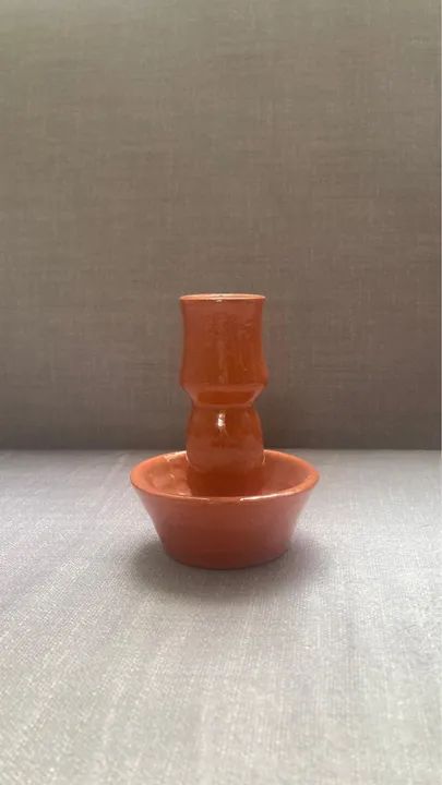 Castiçal/Porta Vela/Suporte para Vela e Xícara/Decoração de Cerâmica Artesanal - Foto 2