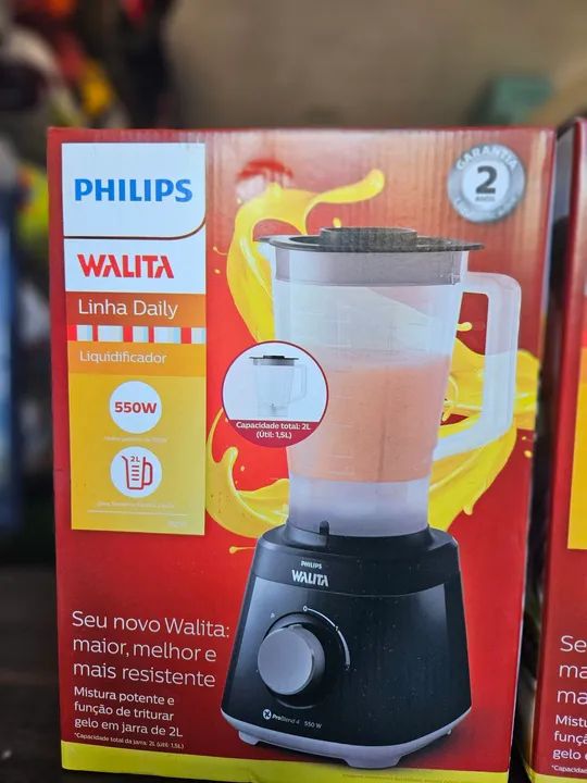 Liquidificador Walita Linha Daily 550W - Novo R$149.00 AVISTA. 
