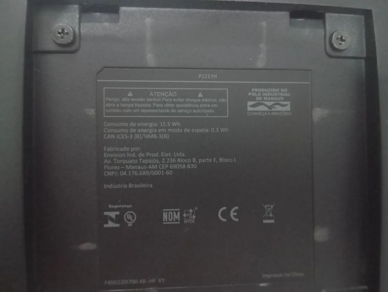 Monitor Dell 21.5 polegadas (p2217hc) - Foto 3