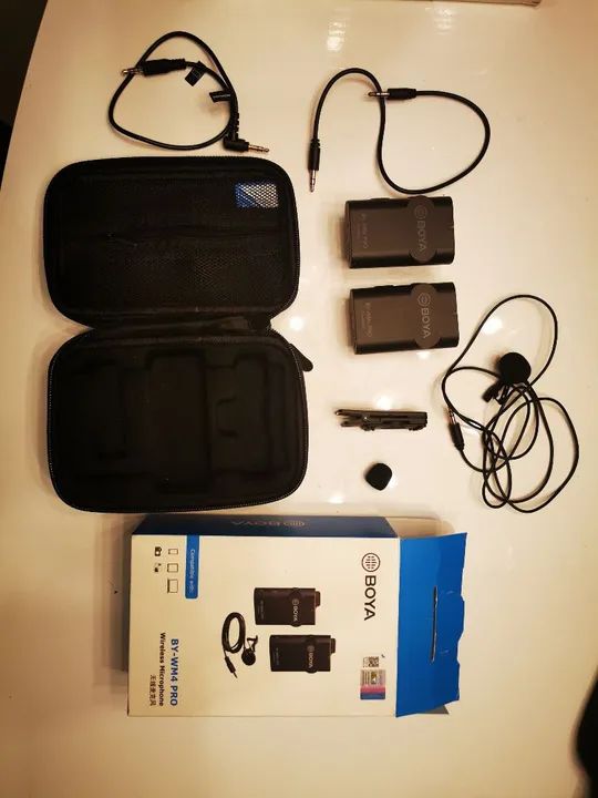 Microfone Sem Fio Boya BY-WM4 PRO