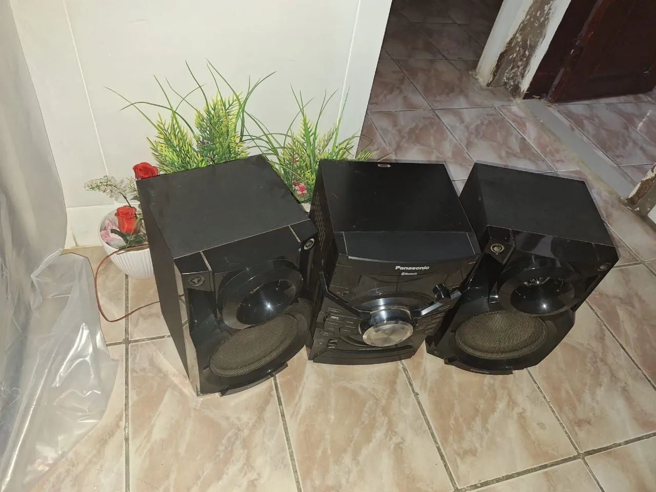 Som Panasonic Micro System -  CD- - Rádio - Entrada Auxiliar - Foto 2