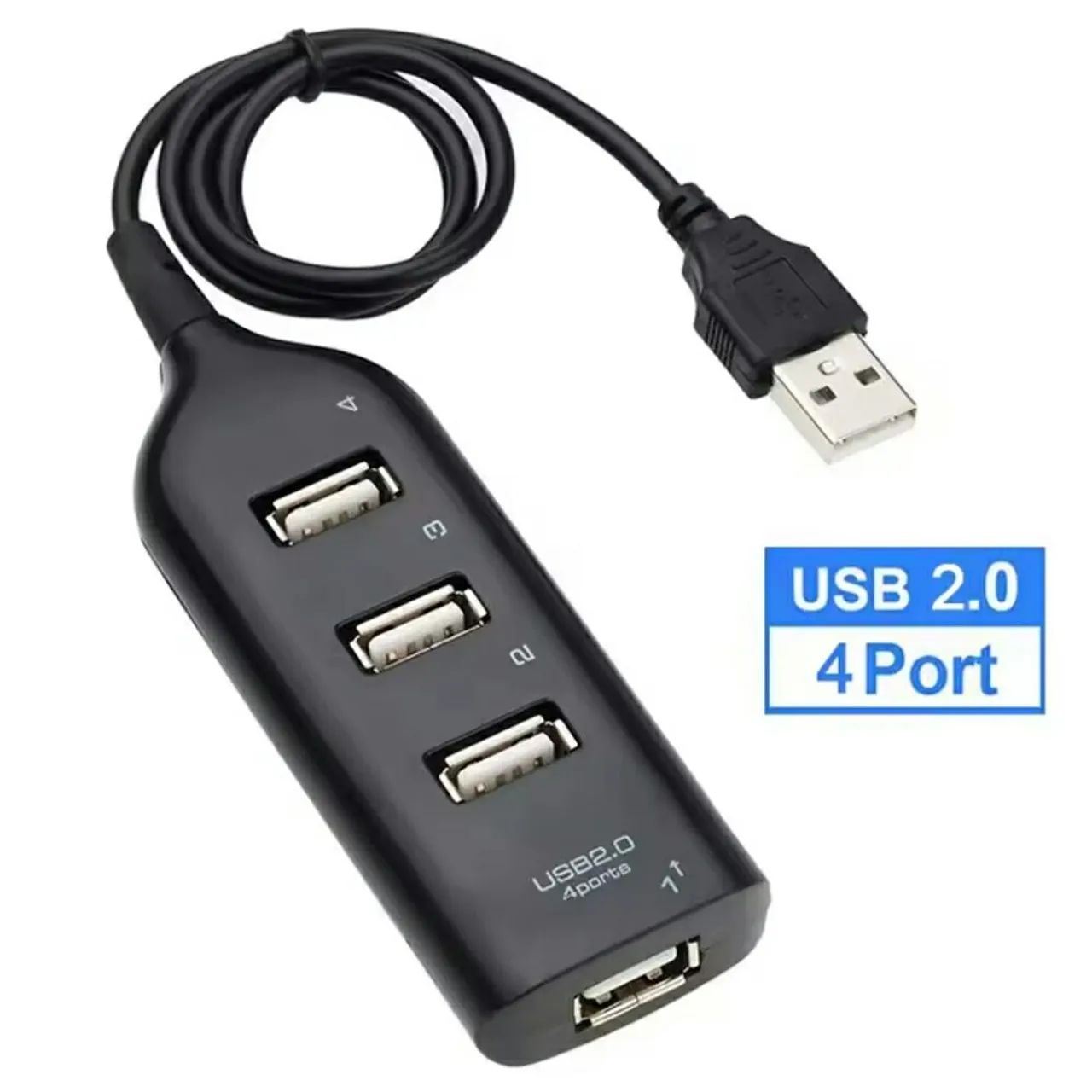 Hub USB 2.0 4 Portas - Novo