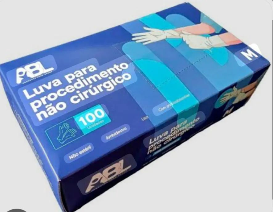 Luva látex procedimento P e PP (M 18.00) - Foto 3