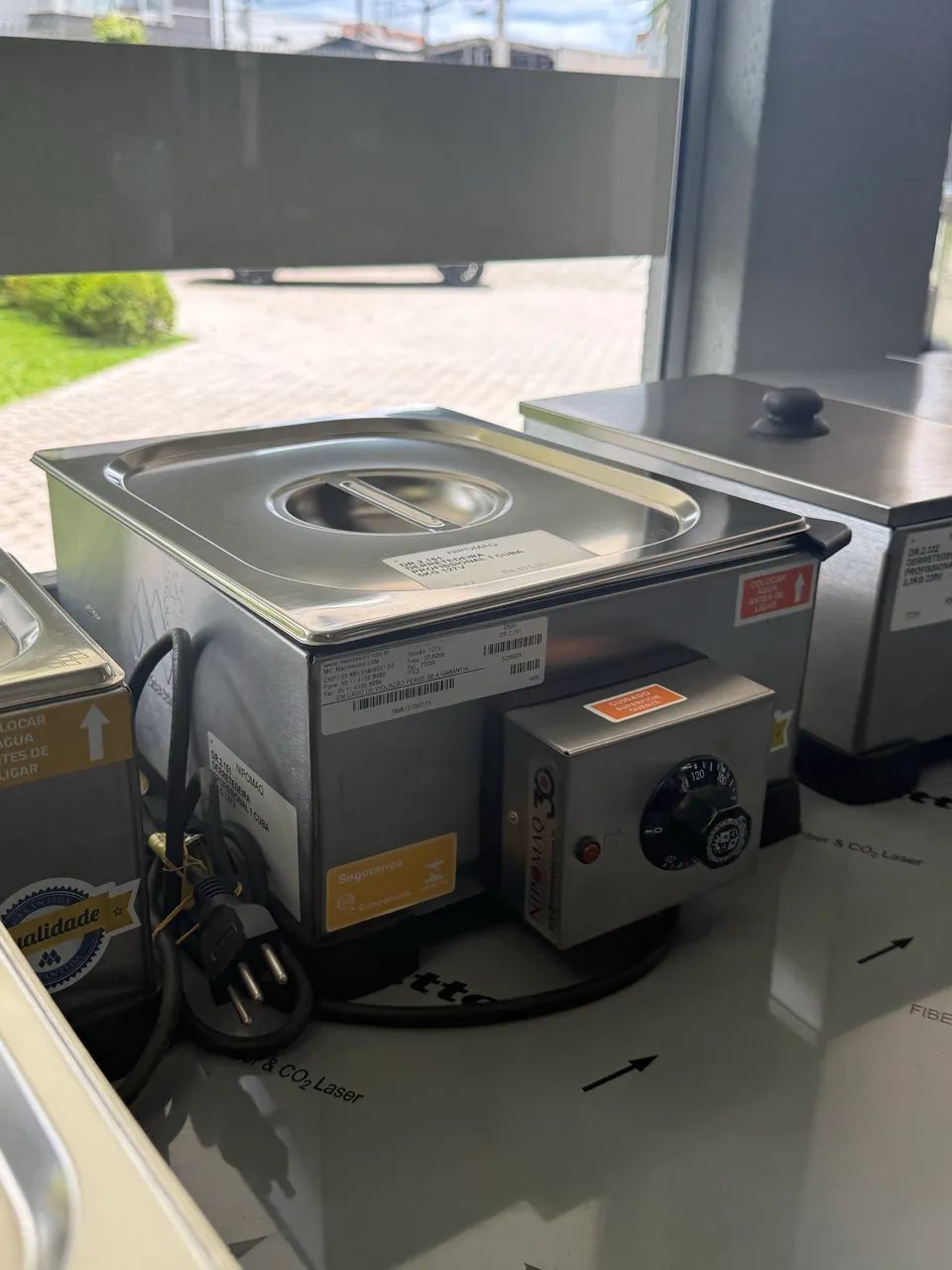 DR.2.151 DERRETEDEIRA PROFISSIONAL 1 CUBA 5KG  - Foto 2