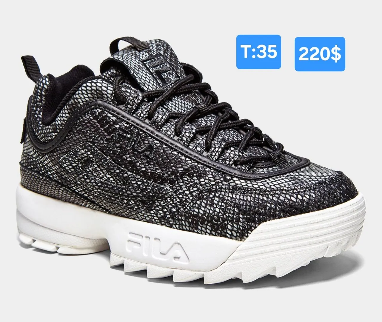 Tênis da Fila Disruptor Snake original