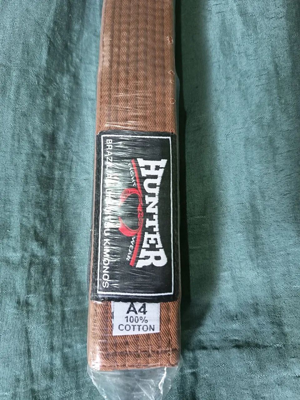 Faixa Jiu-Jitsu Marrom A4 (Hunter) - Foto 4