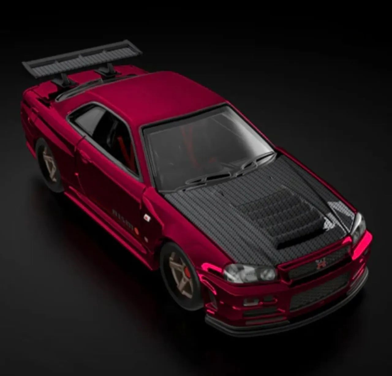 Hot Wheels RLC Nissan Skyline GT-R BNR34 - Hobbies e coleções