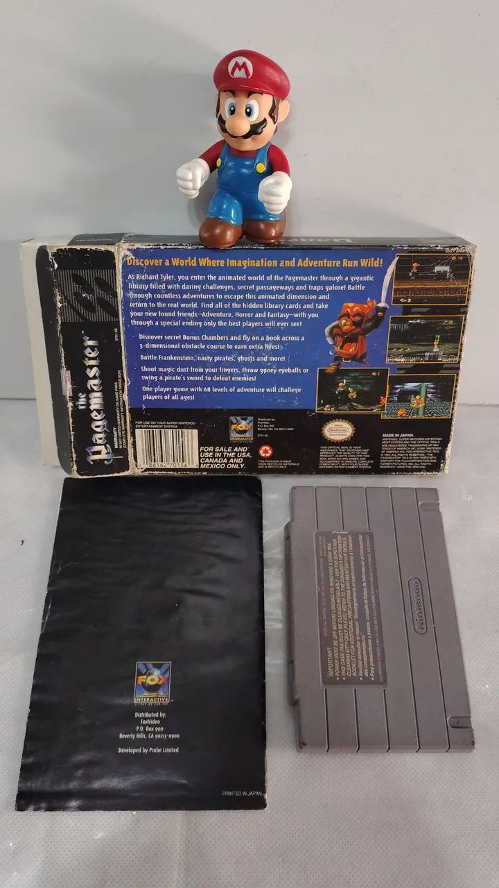 PAGEMASTER SNES CIB - Foto 2