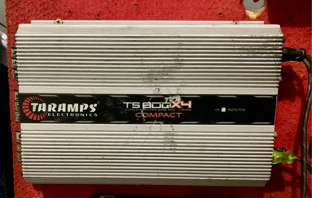 Amplificador Taramps TS 800X4 Compact - Som Automotivo