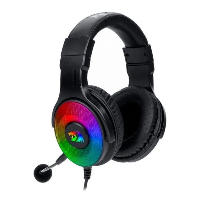 Headset Gamer Redragon Pandora2 H350-Rgb-1, P3+Usb, Rgb, Preto - Foto 3