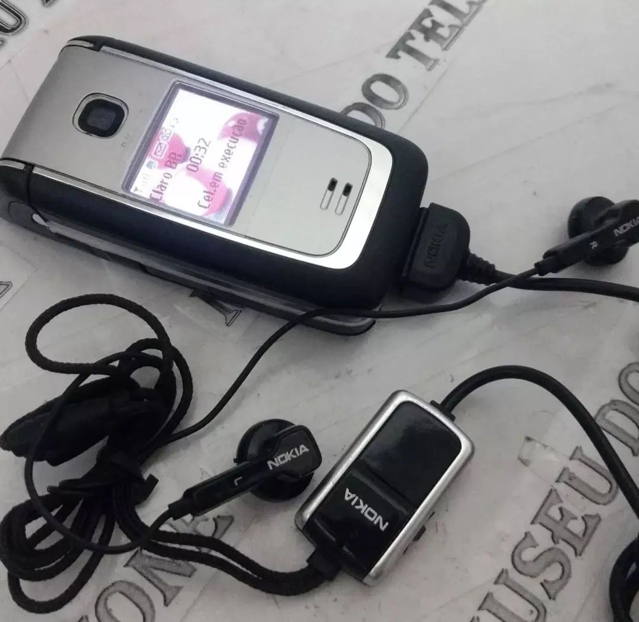 Nokia 6125 Flip — External Visor, Vintage Mobile Phone, Impeccable Relic64706124416513121