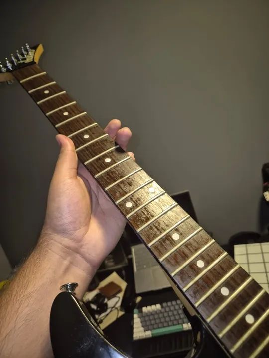 Guitarra Jackson JS11 Dinky Gloss Black Usada (2016) - Foto 2