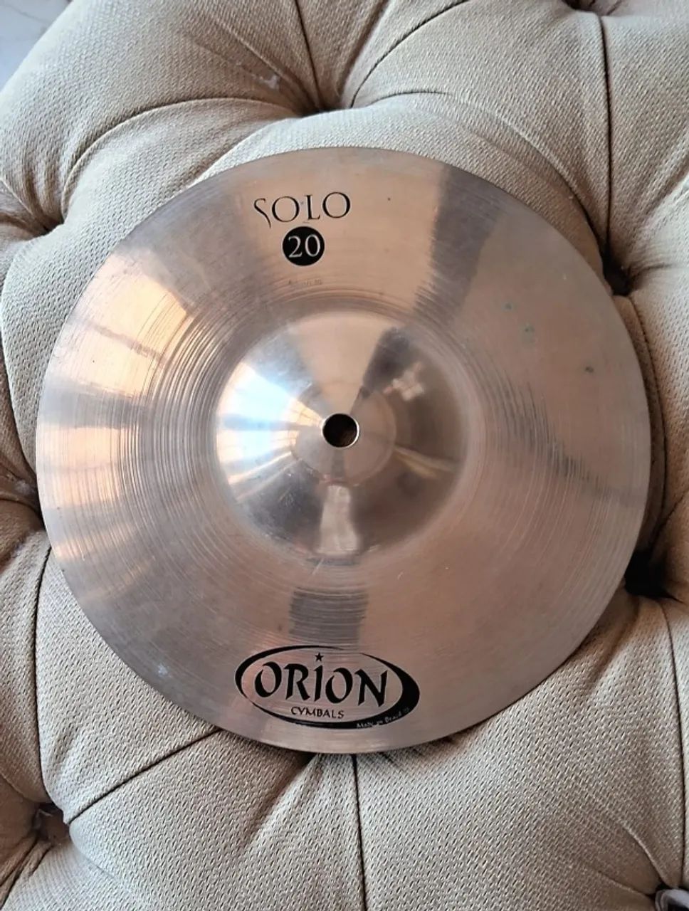 Prato de Bateria Splash de 10 Bronze B20 Só 280