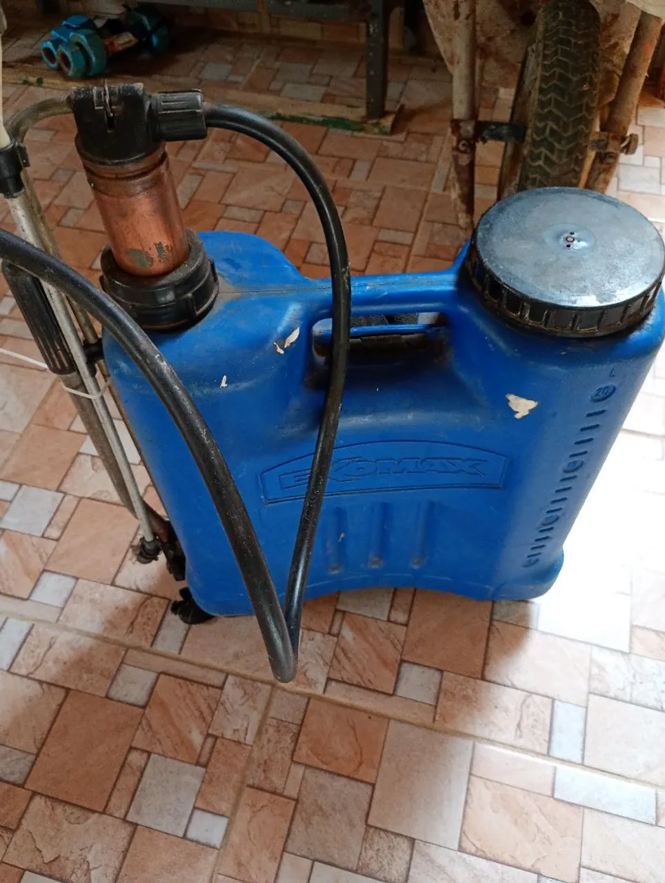 Bomba de pulverização para jardim 20litros