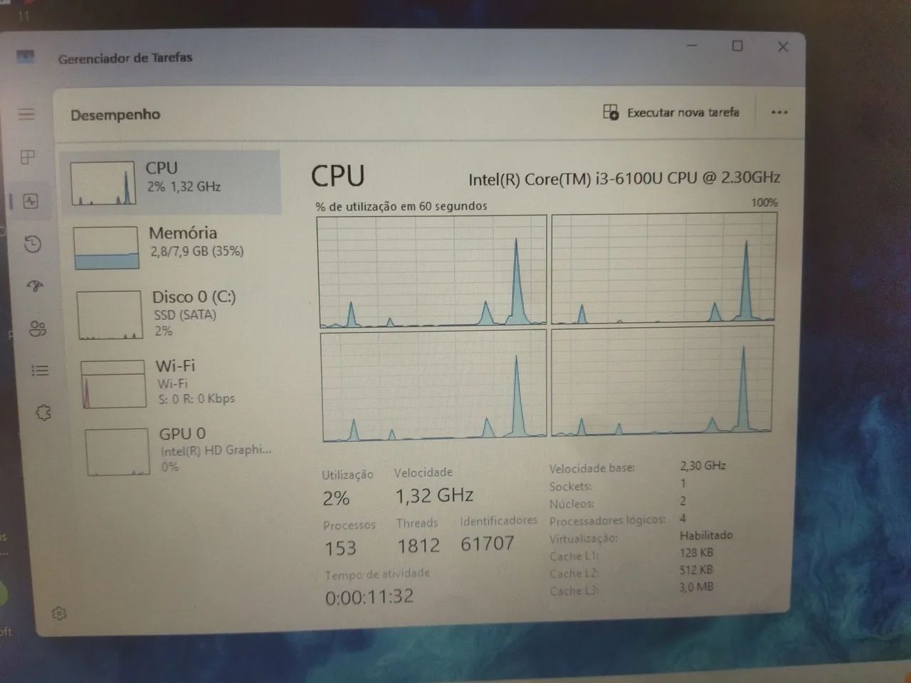 Notebook Asus VivoBook I3 8gb SSD. - Foto 3