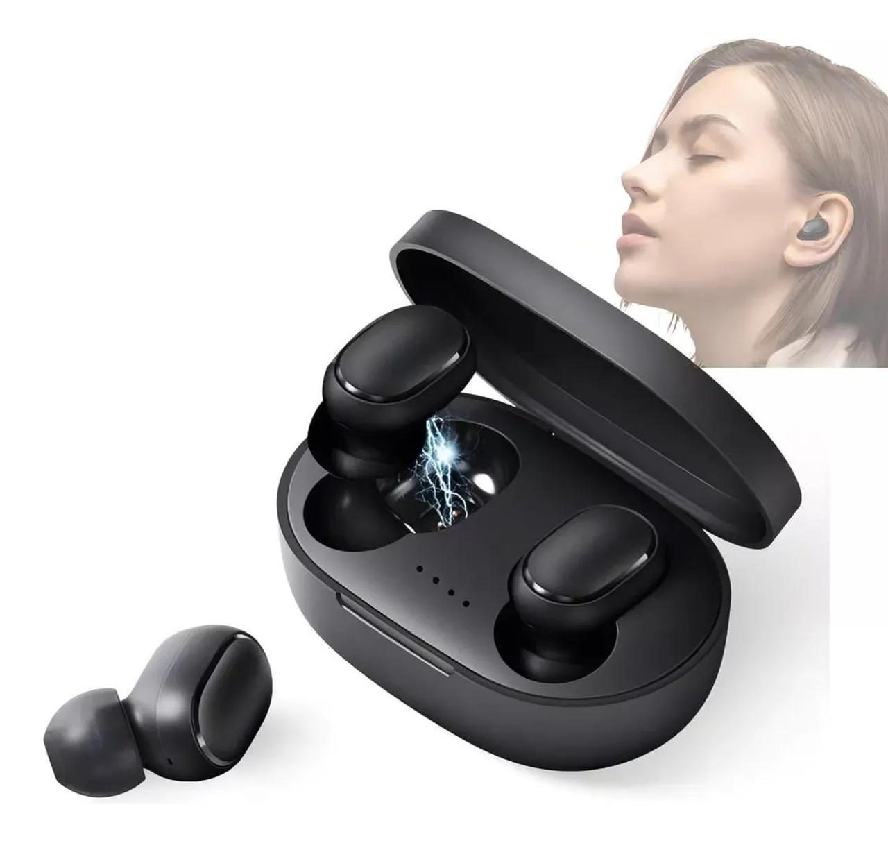 Fones de ouvido bluetooth sem fio
