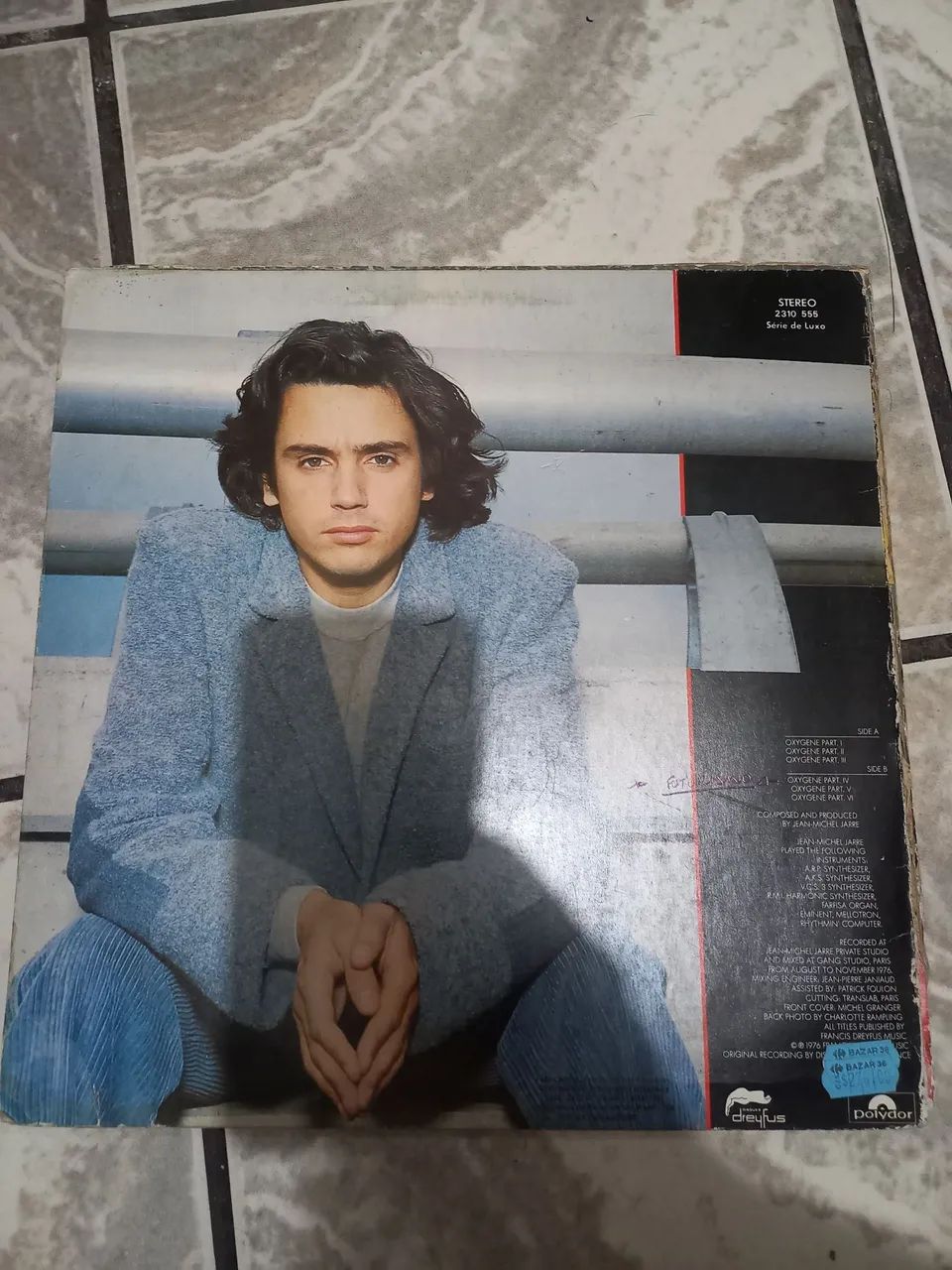 Disco de Vinil Jean Michel Jarre - Oxygene - Foto 2