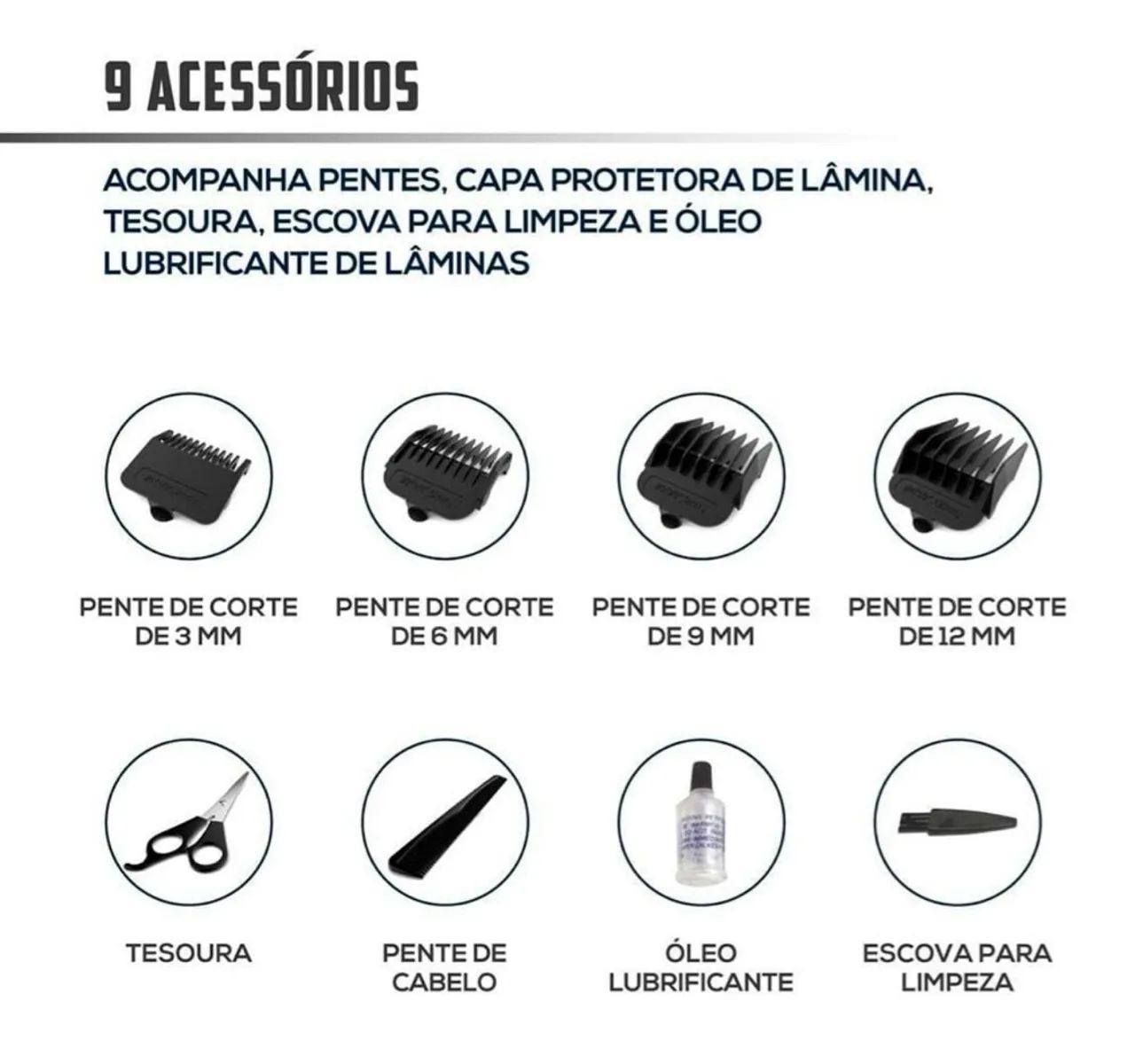 Máquina de Cortar Cabelo Britânia  - Foto 2